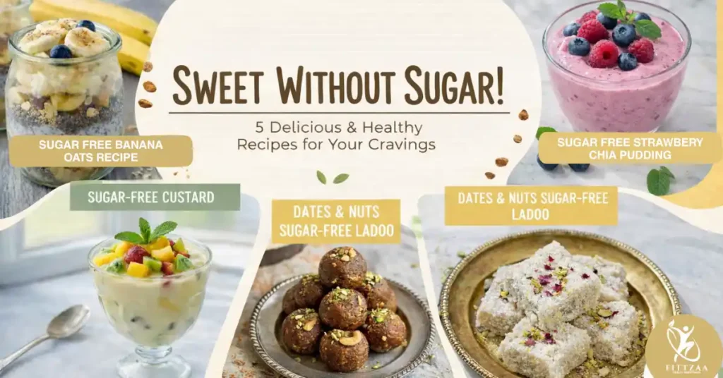 SUGAR FREE BANANA OATS RECIPE-fittzaa